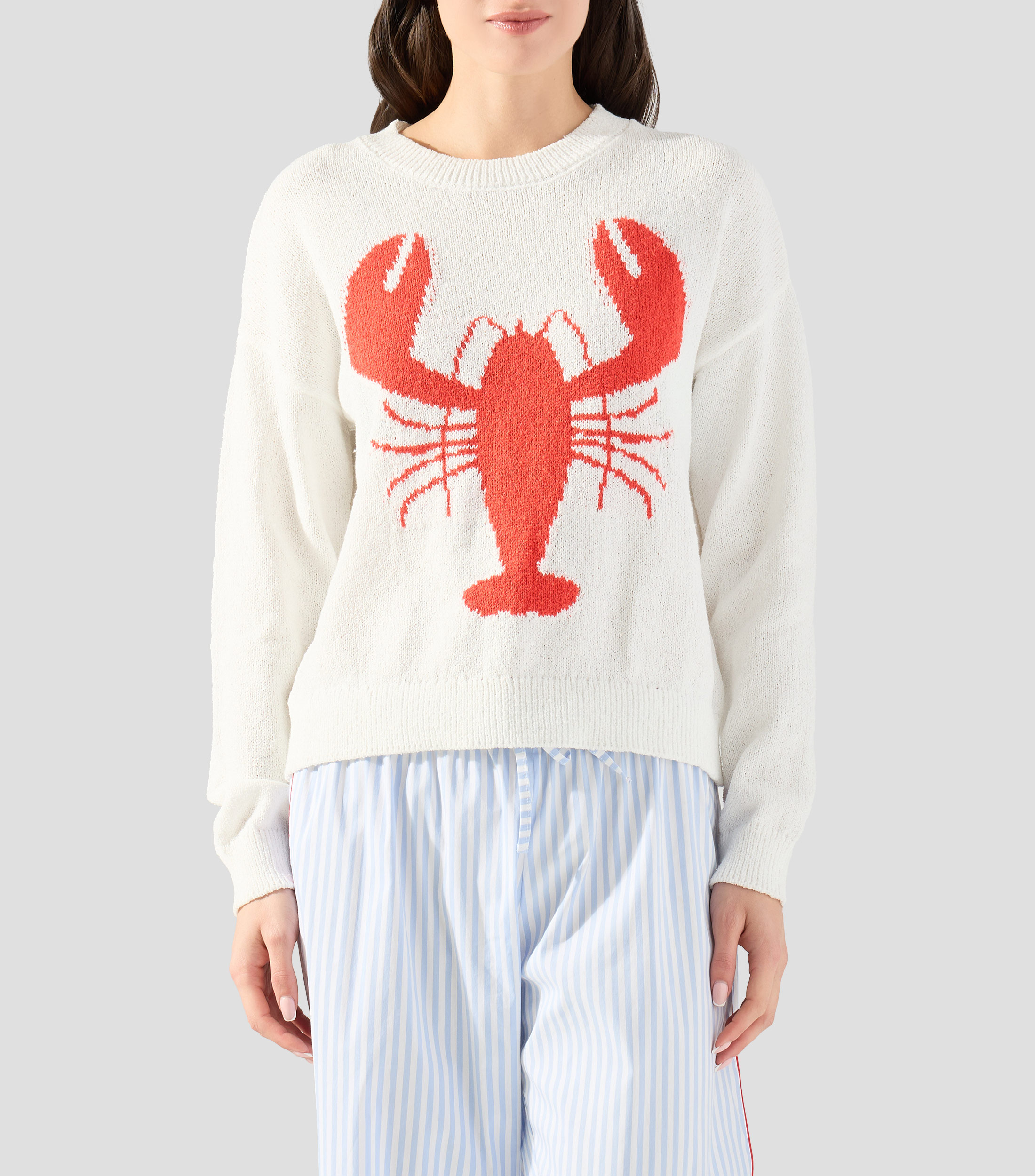 Suéter cuello redondo Mujer